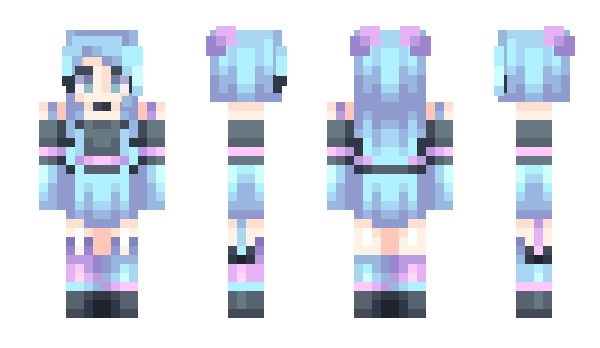 Minecraft skin __Frosty__