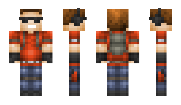 Minecraft скин по нику Skyvers