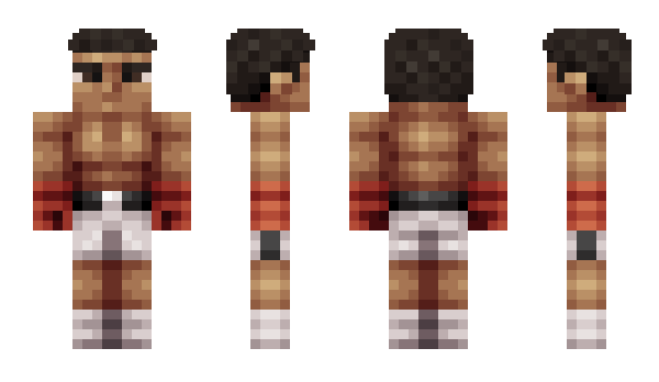Minecraft skin MineBrawl