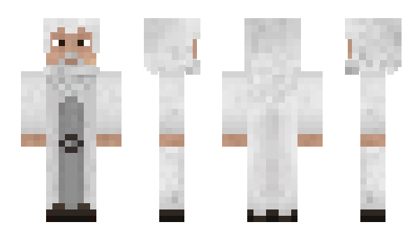 Minecraft skin The_White_