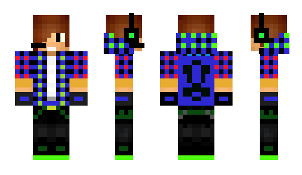 Minecraft skin mrSASHAr