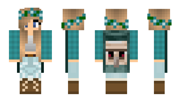 Minecraft skin LeahSugg