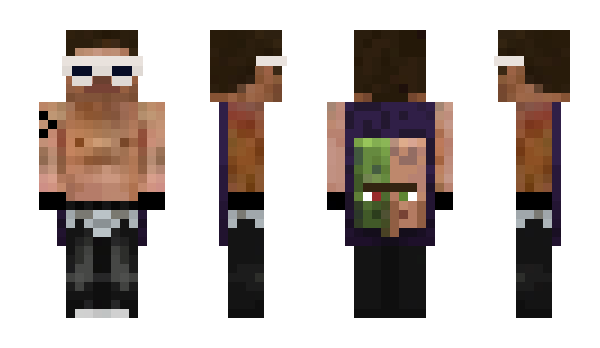 Minecraft скин по нику Montevideano