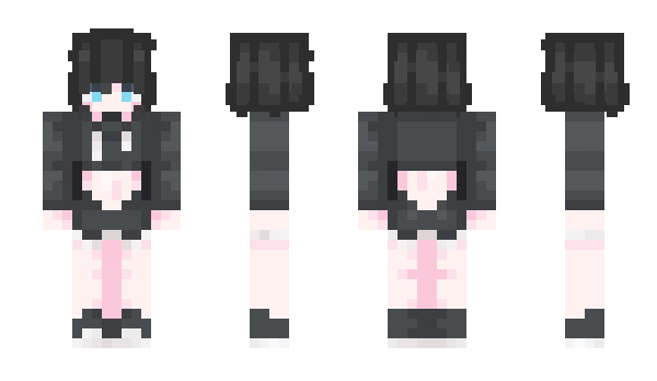 Minecraft скин по нику Nel_chan