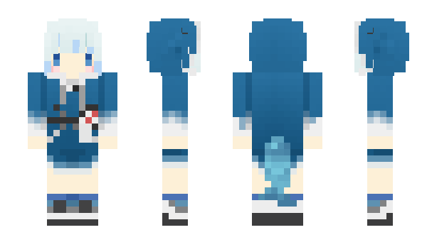 Minecraft skin qecsa