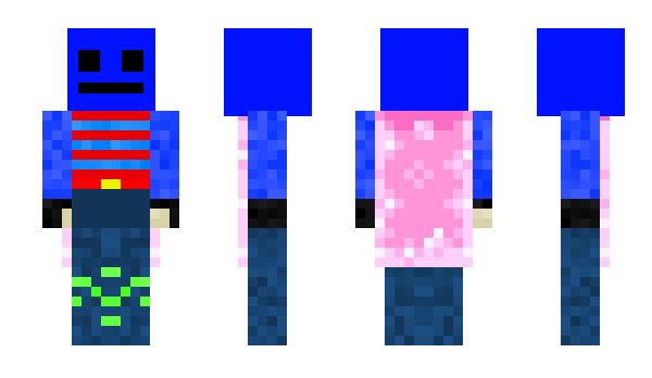 Minecraft skin KAPTANJEFF