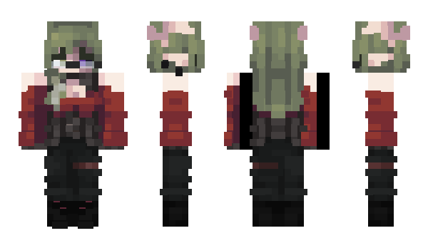 Minecraft skin Banshee_chese