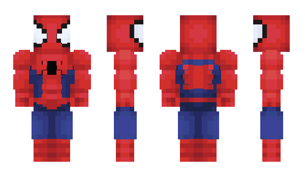 Minecraft skin Spider_Man_214
