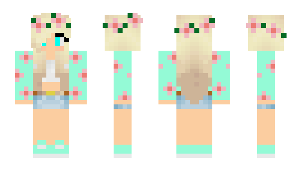 Minecraft skin AnyaNyashka2013