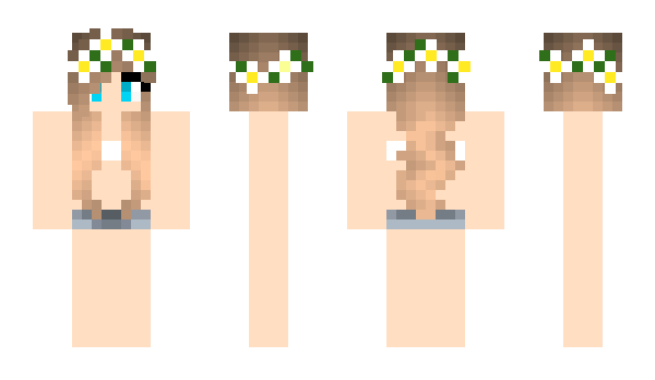 Minecraft skin princesitas