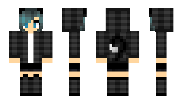 Minecraft skin illiax