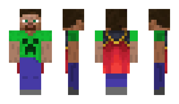 Minecraft skin CalmYetDiablo