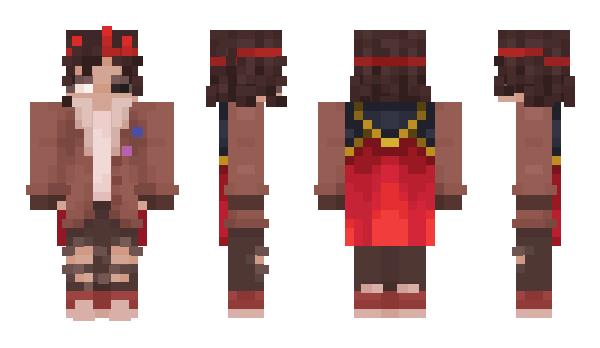 Minecraft skin northwindcrow