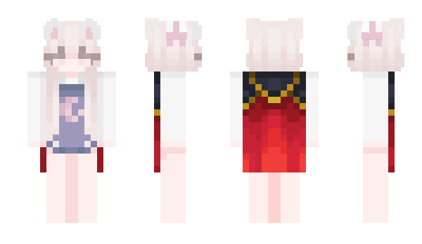 Minecraft skin xoAngelica