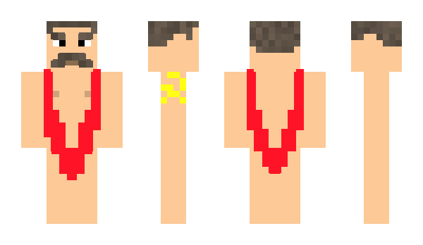 Minecraft skin FeHu
