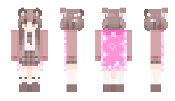 Minecraft skin DivaP