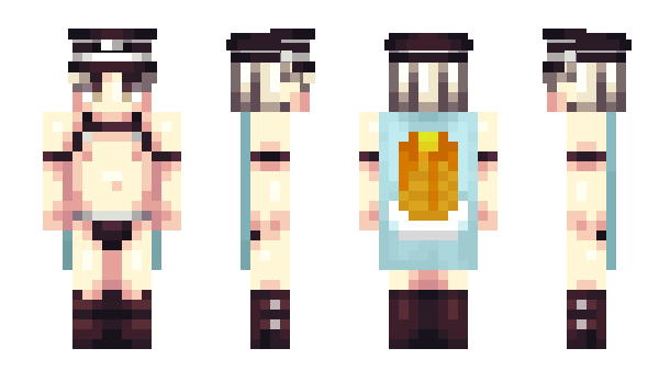 Minecraft скін по ніку Gebe17mm