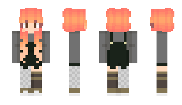 Minecraft skin ADorkInBlack