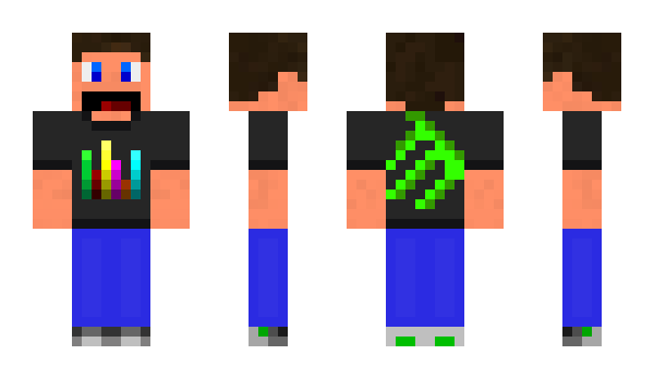 Minecraft skin Julchik