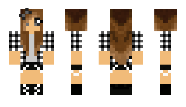 Minecraft skin Pingzette