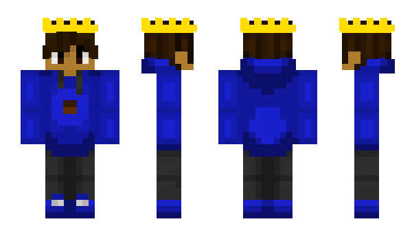 Minecraft skin TheBlue_King