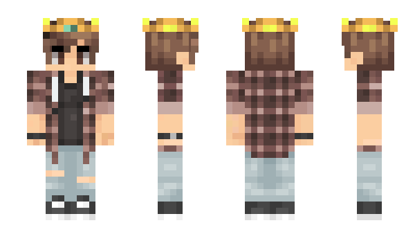 Minecraft skin iWonderBoy