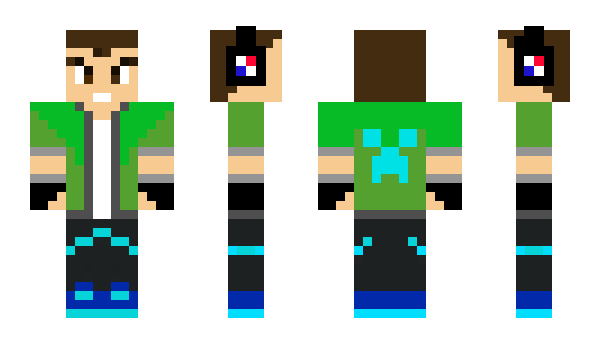 Minecraft skin TheSemanTV