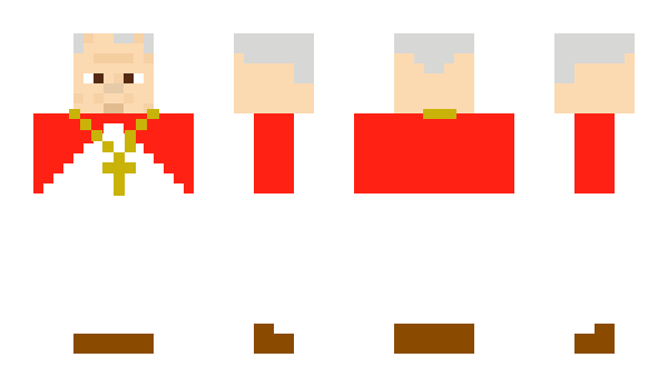 Minecraft skin whitepol