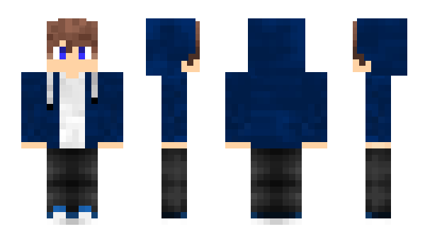 Minecraft skin LukaRayBG