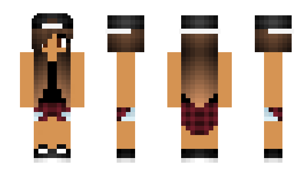 Minecraft skin ItsAmber