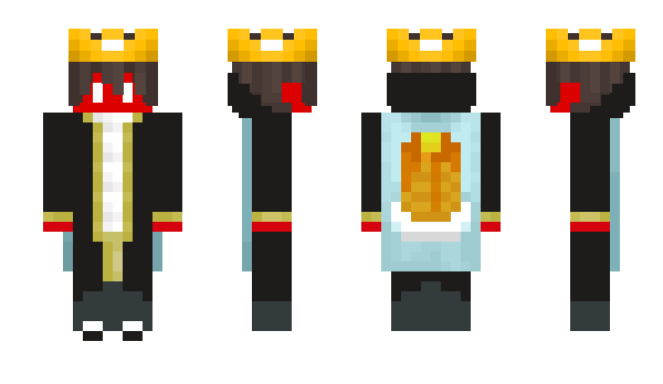 Minecraft skin SkillyKing