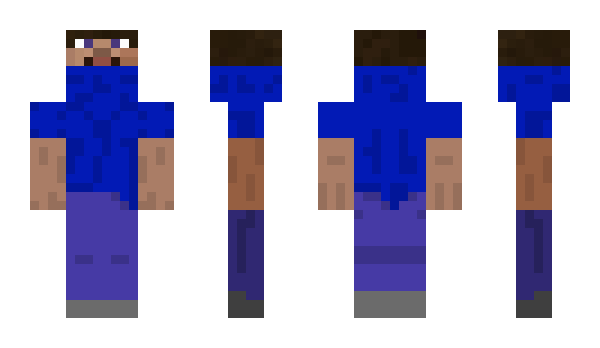 Minecraft skin Striated