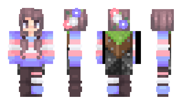 Minecraft skin Garfia