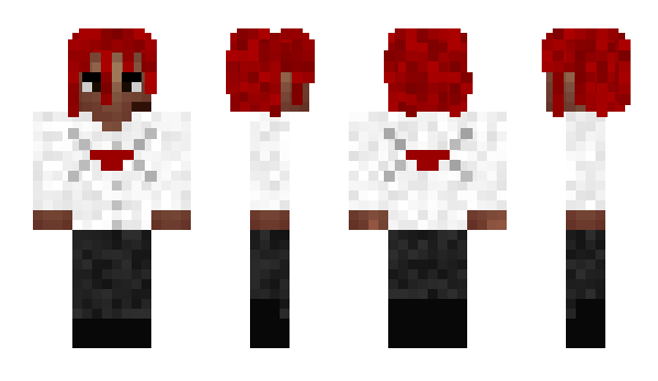 Minecraft skin nhite