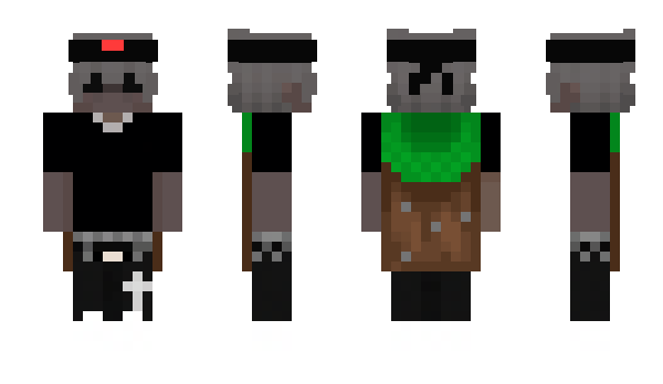 Minecraft скин по нику Niczu00