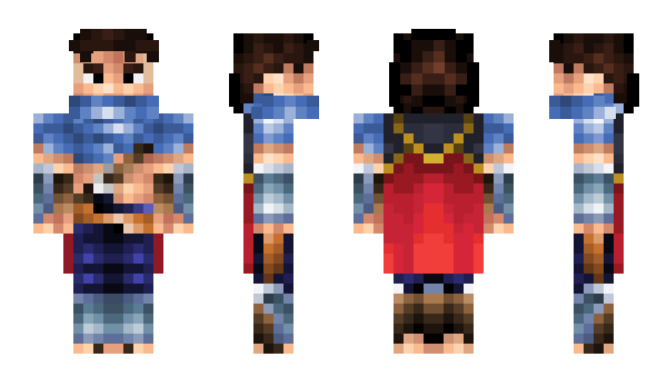 Minecraft skin simfra