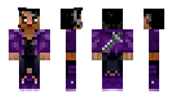 Minecraft skin LadyCrystal