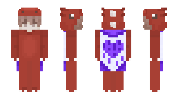 Minecraft скин по нику ClawedDragon