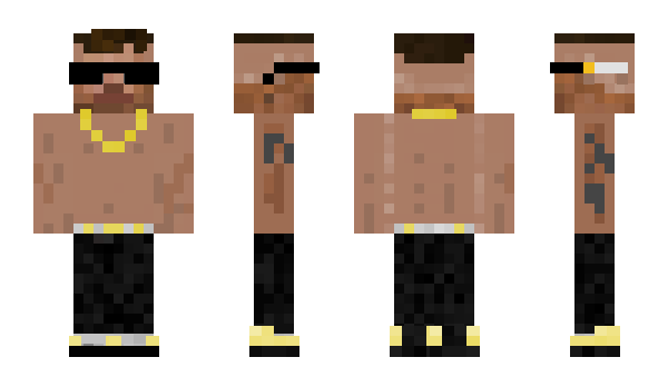Minecraft skin CoronaTest