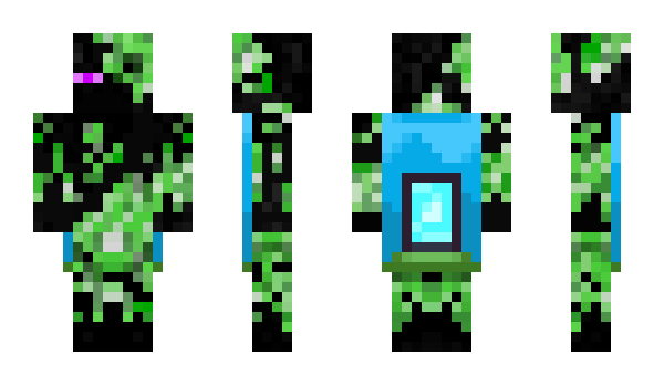 Minecraft skin Deranged_Lime