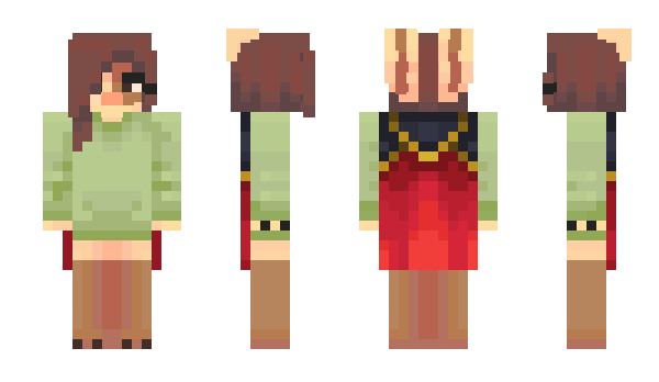 Minecraft скин по нику NoireNeku