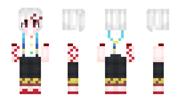 Minecraft skin Redrattted