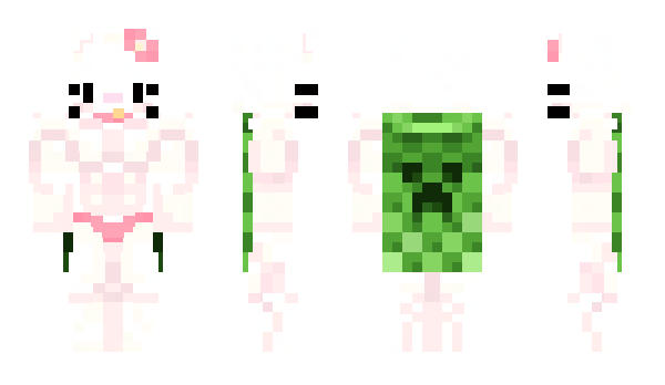 Minecraft скин по нику hell0kittyfan