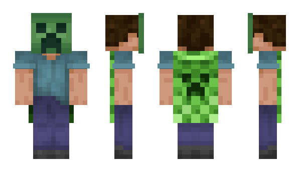 Minecraft skin Silent_Creeper69