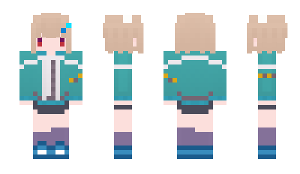 Minecraft skin Mecian