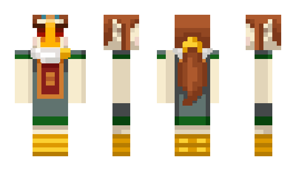 Minecraft skin QueenLu