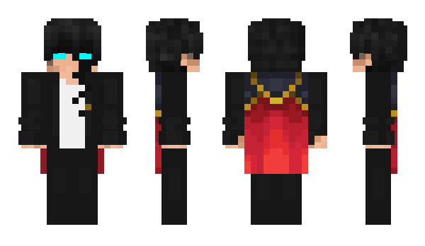Minecraft skin TkXZeRa