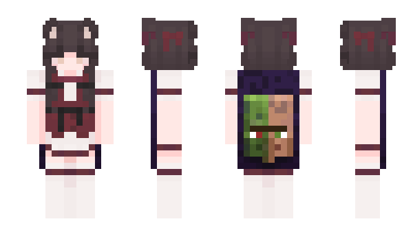 Minecraft скин по нику NEKOYSS