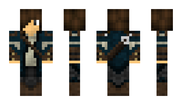 Minecraft skin lonewolfah