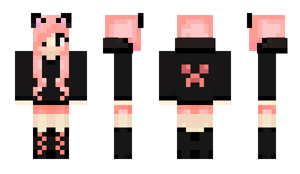 Minecraft skin MiuX